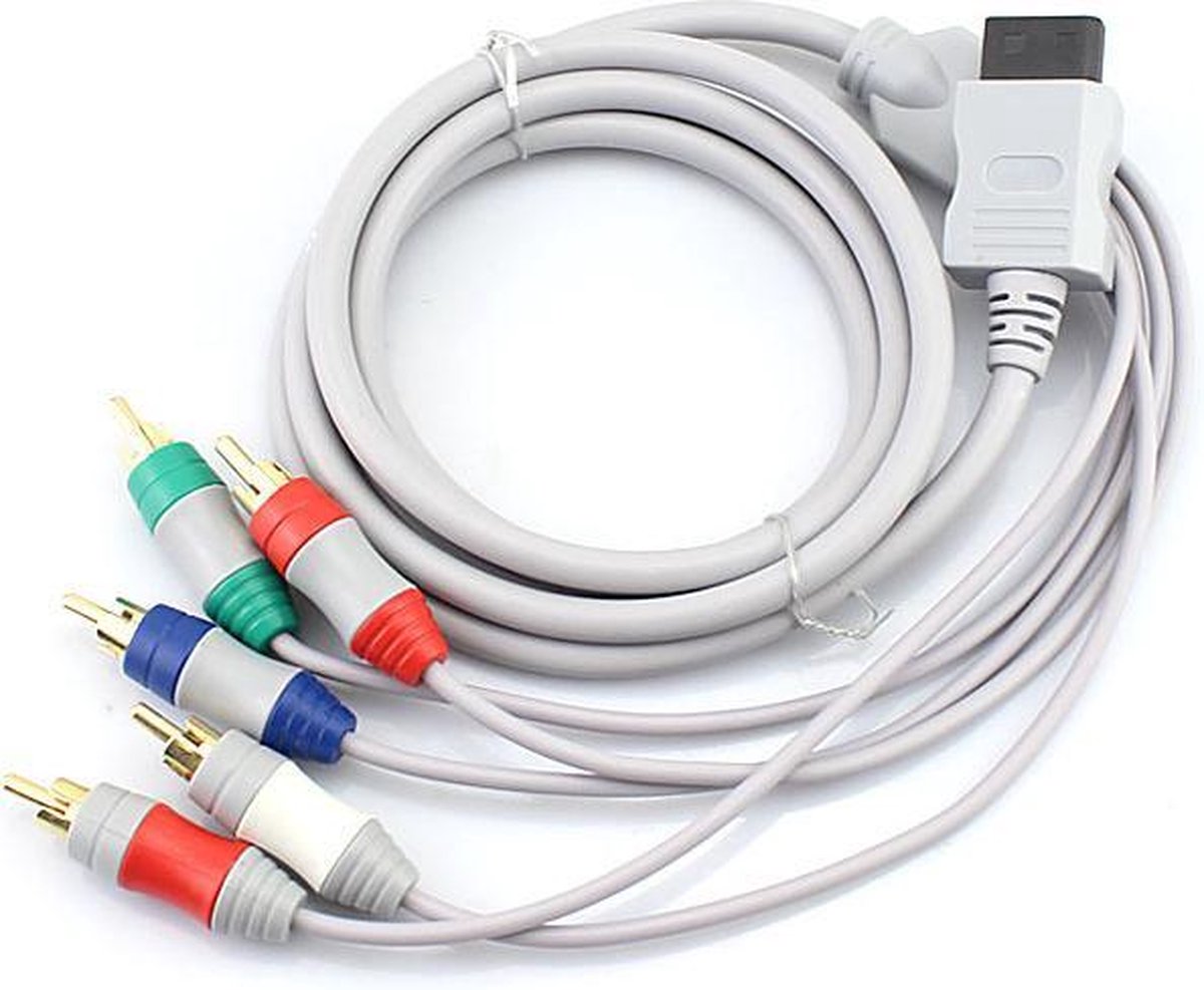 Câble AV Dolphix Component pour Nintendo Wii - 1,8 mètre | bol.com
