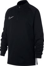 Nike Dry Academy Drill Top  Sporttrui - Maat 152  - Unisex - zwart/wit Maat 152/158
