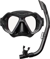 ReefTourer- RC0107- COMBO- Snorkelmasker- Snorkelset- zwart