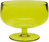 Zak!Designs Stacky Stem IJscoupglas - 10 cm - Lime - Set van 6 stuks