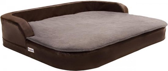 DoggyBed - Orthopedische Hondenmand - Medical Style Plus - 120 x 100 x 13 cm - Bruin
