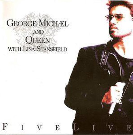 Omslag van George Michael & Queen - Five Live CD