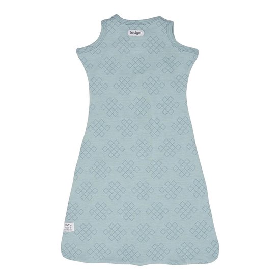 Lodger Baby slaapzak - Hopper Empire - Blauw - Mouwloos - 50/62
