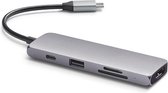 Satechi aluminium USB-C-naar-multipoort-Pro-adapter
