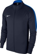 Nike Academy 18 Trainingsjas Heren Sportjas performance - Maat S  - Mannen - blauw