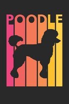 Vintage Poodle Notebook - Gift for Poodle Lovers - Poodle Journal