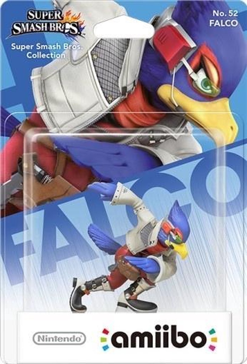 Amiibo n52 Falco Super Smash Bros Collection - Nintendo