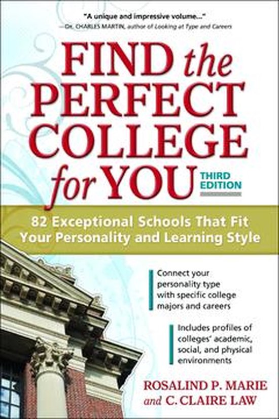 Find the Perfect College for You - cover