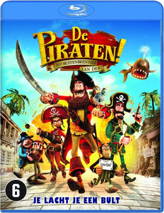 Cover van de film 'De Piraten! Alle Buitenbeentjes Aan Dek'