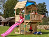 Houten Speeltoestel met Balkon • Barn Balcony