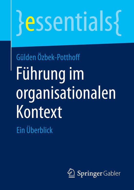 Business and Economics (German Language) - Führung im organ ... - cover