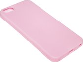 Roze siliconen hoesje Geschikt voor iPhone 5/ 5S/ SE