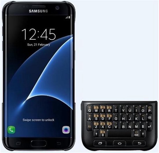 Samsung Keyboard Cover v Galaxy S7 Edge zwart | bol