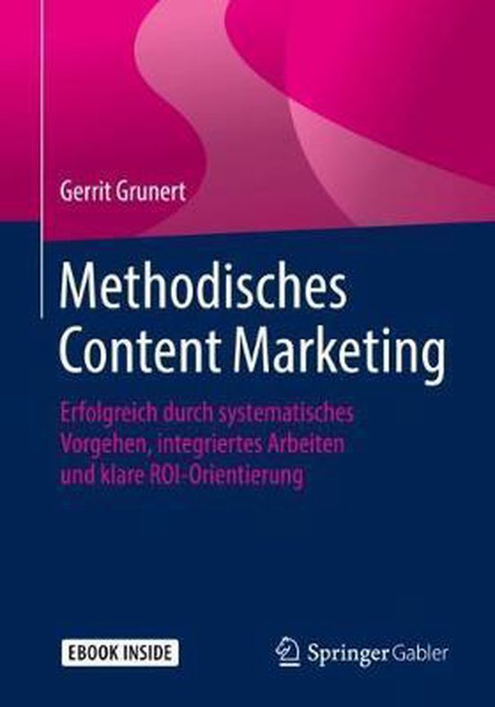 Methodisches Content Marketing - cover