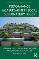 Public Administration and Public Policy - Performance Measurement in Local Sustainability Policy