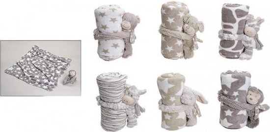 Playshoes Fleecedeken, 100 X 150 Cm, Grijs