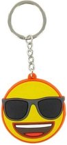 Comansi Sleutelhanger Sunglasses Face 10 Cm Geel