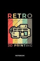 3D Printing Art Graphic Notebook