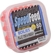Cresta Speedfeed Boilies | Fluo Strawberry | 9mm | 80g