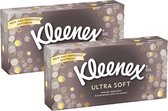 Kleenex zakdoekjes - Ultra Soft - box 72 doekjes - 2 stuks