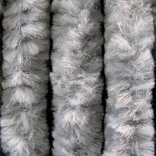 Cortenda kattenstaart vliegengordijn grijs/wit 100 x cm |