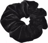 Scrunchie Zwart - Velvet - Haarelastiek - Haarwokkel - Scrunchies