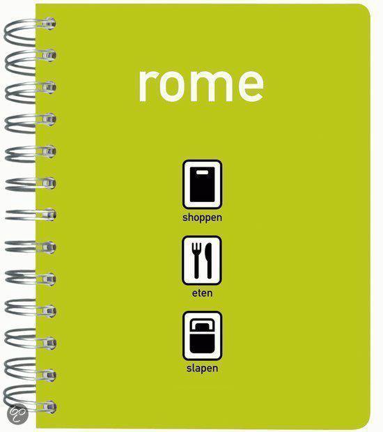 Rome shoppen eten slapen - cover