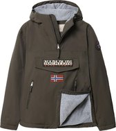 Napapijri Rainforest Winter Jas - Maat XS  - Mannen - army groen