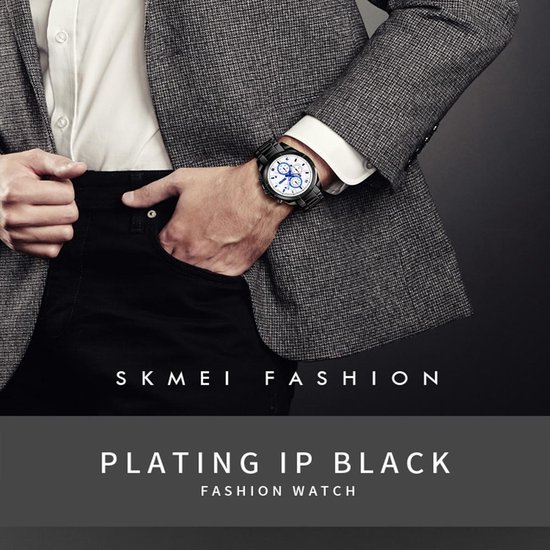 Skmei 1378 Quartz Horloge Zink Legering Watch Chronograaf