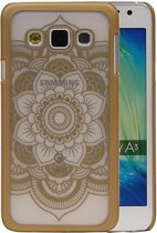 Samsung Galaxy A3 - Roma Hardcase Hoesje Goud