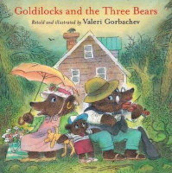 Goldilocks And The Three Bears Valeri Gorbachev 9780735817821 Boeken 8160