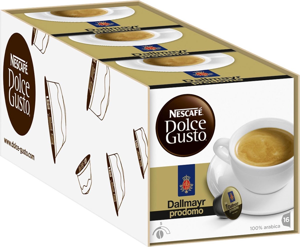 Nescafé Dolce Gusto Dallmayr Prodomo Cups - 3 x 16 stuks
