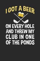 I Got A Beer On Every Hole And Threw My Club In One Of The Ponds