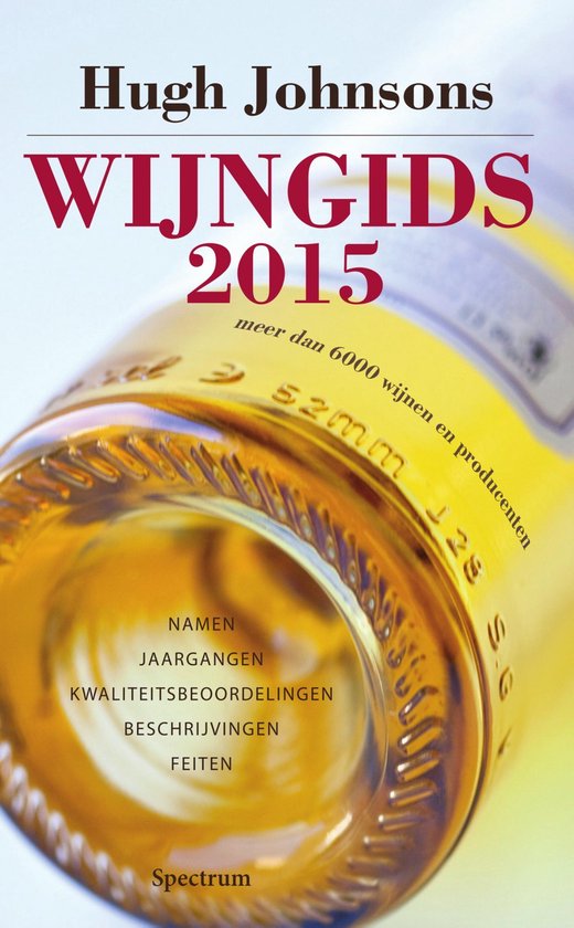Cover van het boek 'Hugh Johnsons wijngids  / 2015' van Hugh Johnson