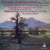Weber: Symphonies Nos. 1 & 2; Beethoven: Overtures