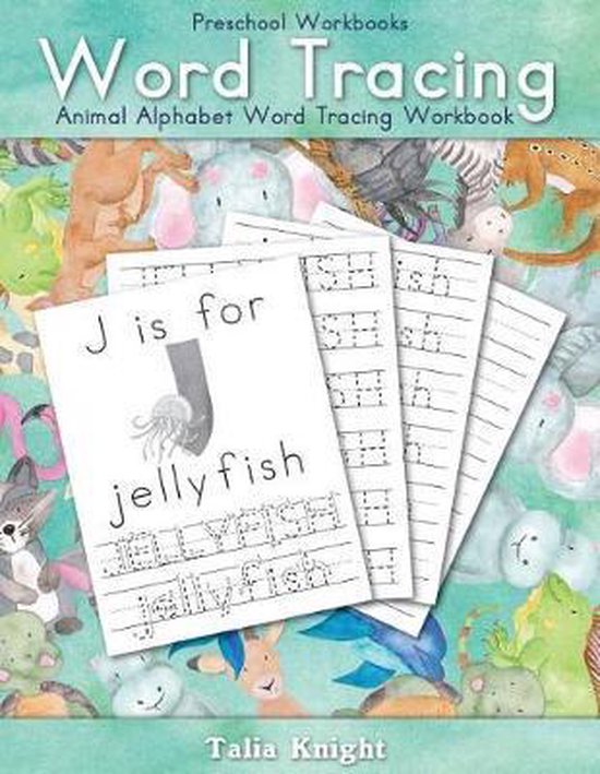 Preschool Workbooks Word Tracing - cover