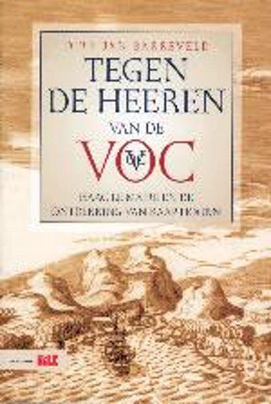 Cover van het boek 'Tegen de Heeren van de VOC'