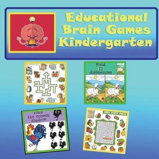 Educational Brain Games Kindergarten, Pimmy Pim 9781546920175