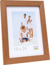 Deknudt Frames fotolijst S46BH4 - rood-bruine houtkleur - foto 13x18