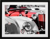 Deknudt Frames F42PH2 AB310 60x80cm OLDTIMER CARS NR10, zwart, P. Vandewalle