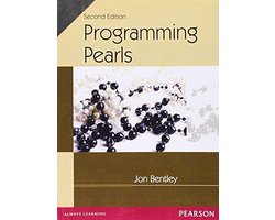 Omslag van Programming Pearls