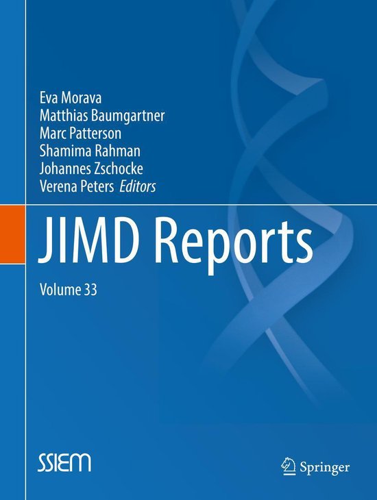 Biomedical and Life Sciences (R0) - JIMD Reports, Volume 33 - cover