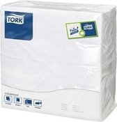 Tork tissue servet 39x39cm 3-laags 1/8-vouw wit 12x100