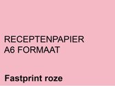 Receptpapier fastprint a6 80gr roze | Pak a 2000 vel