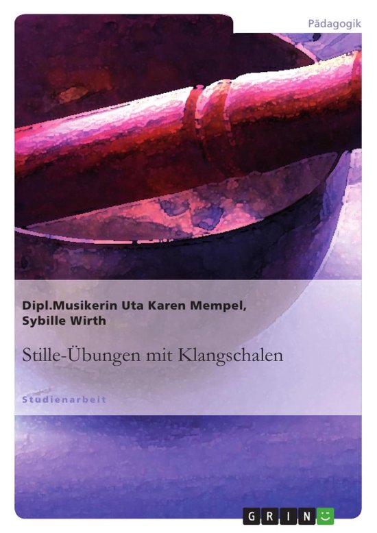 Stille-Übungen mit Klangschalen - cover