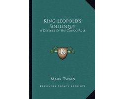 King Leopold's Soliloquy