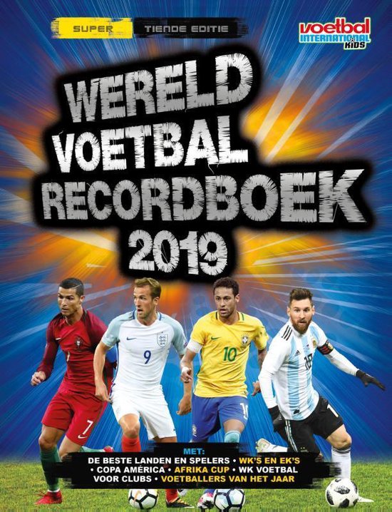 Wereld voetbal recordboek 2019 - cover