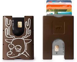 Walter Wallet X Nozzman Creditcardhouder - RudeDolf/Paper Brown