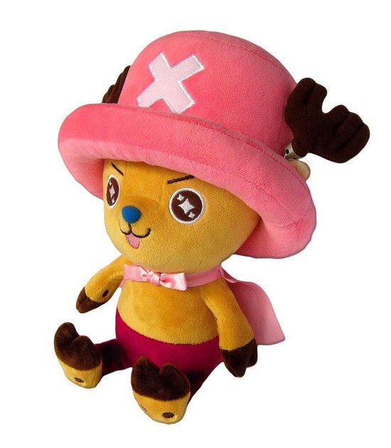 One Piece - Chopper Ruffy Cosplay Pluche Figuur 20 cm