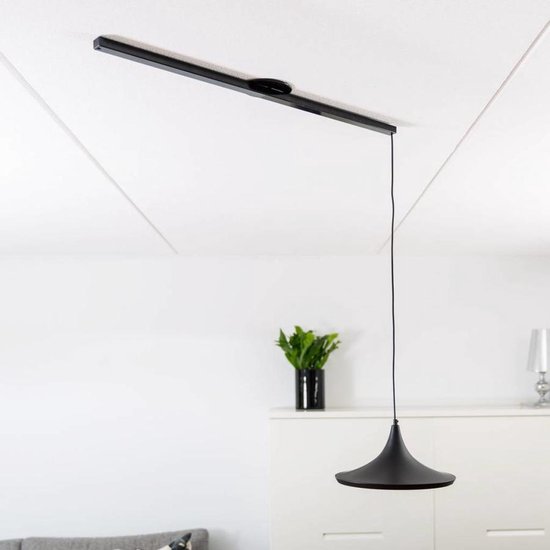 leg uit moeder krijgen Lightswing Single - Ophangsysteem voor hanglampen - Zwart | bol.com
